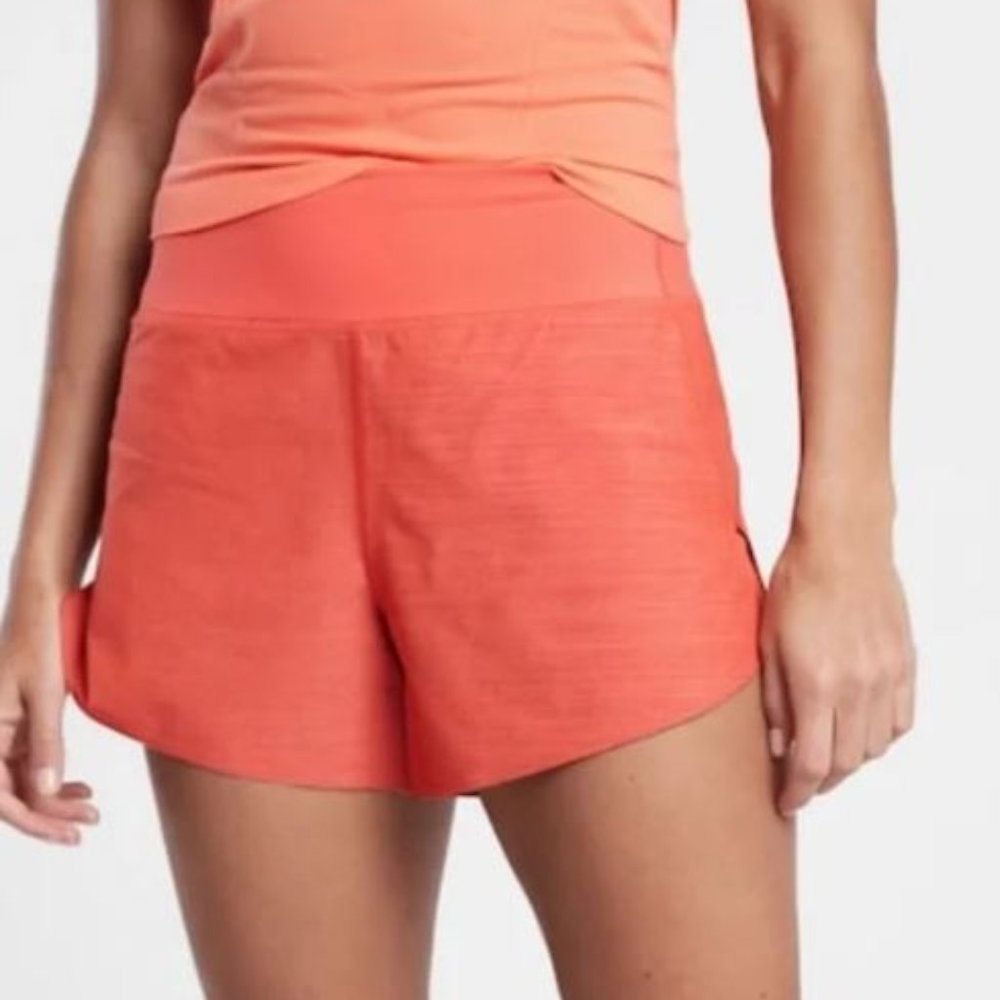 ATHLETA - Run With It Textured 3.5" Shorts